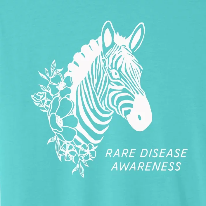 Zebra Rare Disease Awareness Rare Disease ChromaSoft Performance T-Shirt