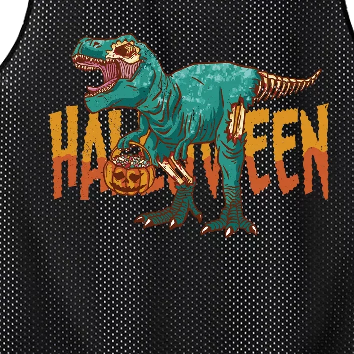 Zombie Rex Mesh Reversible Basketball Jersey Tank