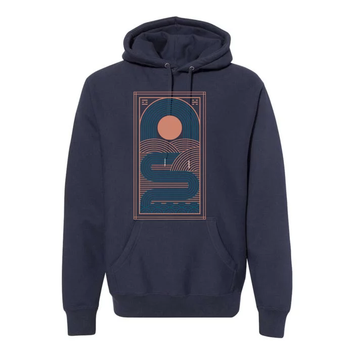 Zen River Premium Hoodie