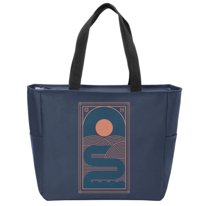 Zen River Zip Tote Bag