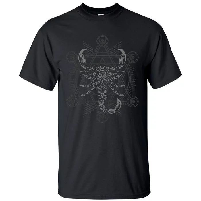 Zodiac Sign Astrology Birthday Present Scorpio Tall T-Shirt