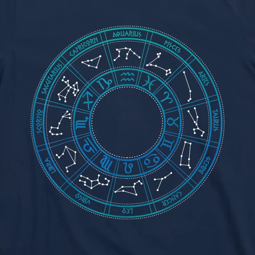 Zodiac Signs Astrology Horoscope Lover Astrological Symbols T-Shirt