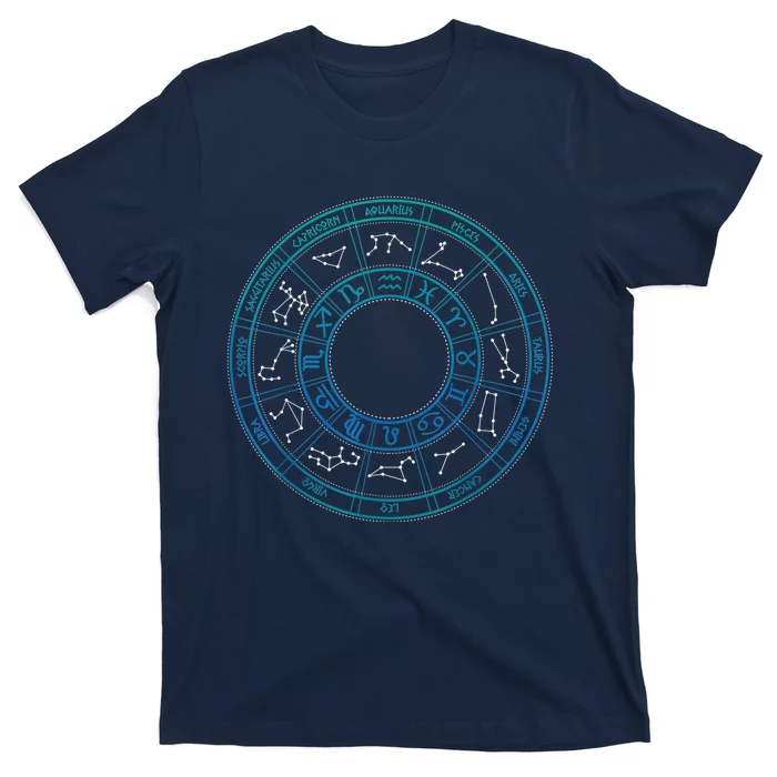 Zodiac Signs Astrology Horoscope Lover Astrological Symbols T-Shirt