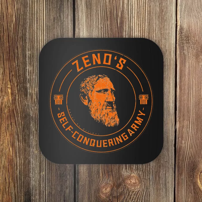 Zeno's SelfConquering Army Stoic Philosophy Stoicism Coaster