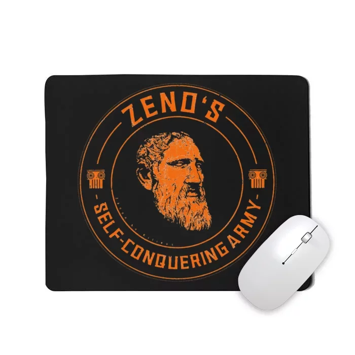 Zeno's SelfConquering Army Stoic Philosophy Stoicism Mousepad