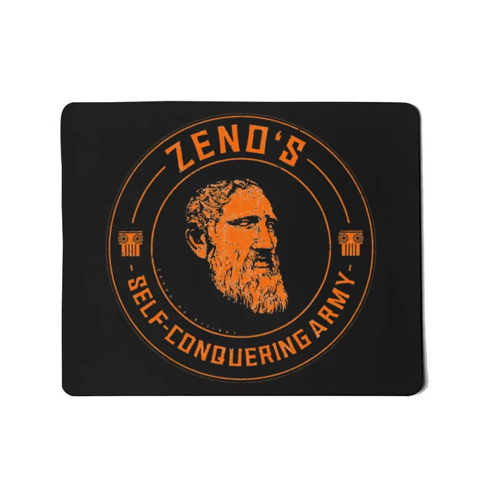 Zeno's SelfConquering Army Stoic Philosophy Stoicism Mousepad