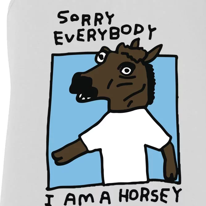 Zoebread Sorry Everybody I Am A Horsey Women's Racerback Tank