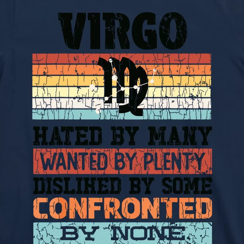 Zodiac Sign Funny Virgo Hated By Many Graphic T-Shirt