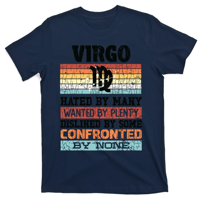 Zodiac Sign Funny Virgo Hated By Many Graphic T-Shirt