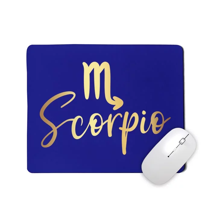 Zodiac Scorpio Funny Gift Mousepad