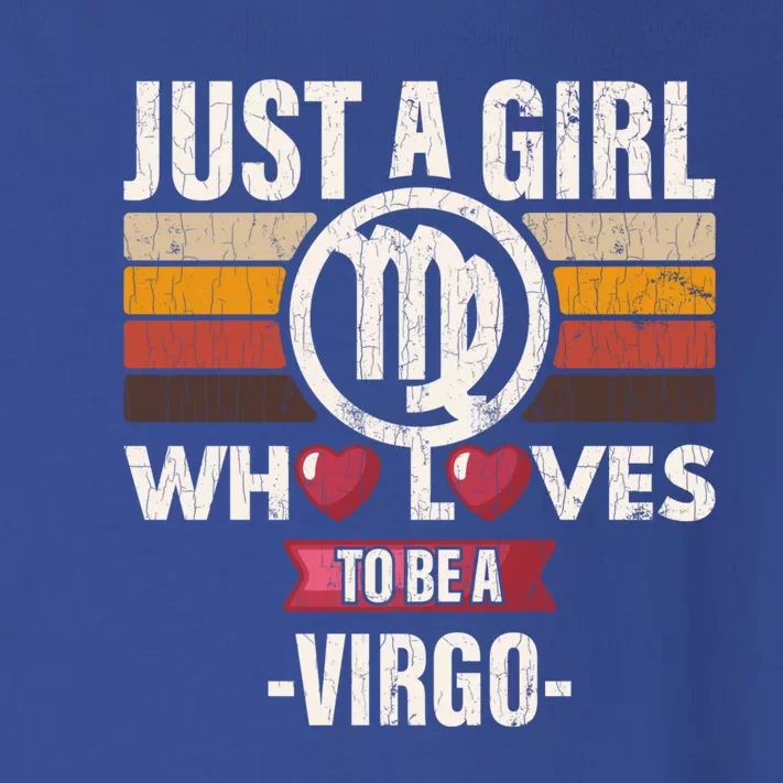 Zodiac Sign Funny Who Loves To Be A Virgo Graphic Cute Gift Toddler Long Sleeve Shirt