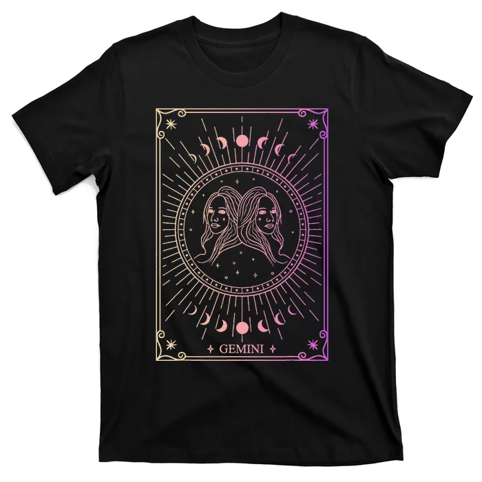 Zodiac Sign Gemini Wo May June Birthday Gemini T-Shirt