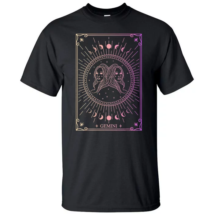 Zodiac Sign Gemini Wo May June Birthday Gemini Tall T-Shirt