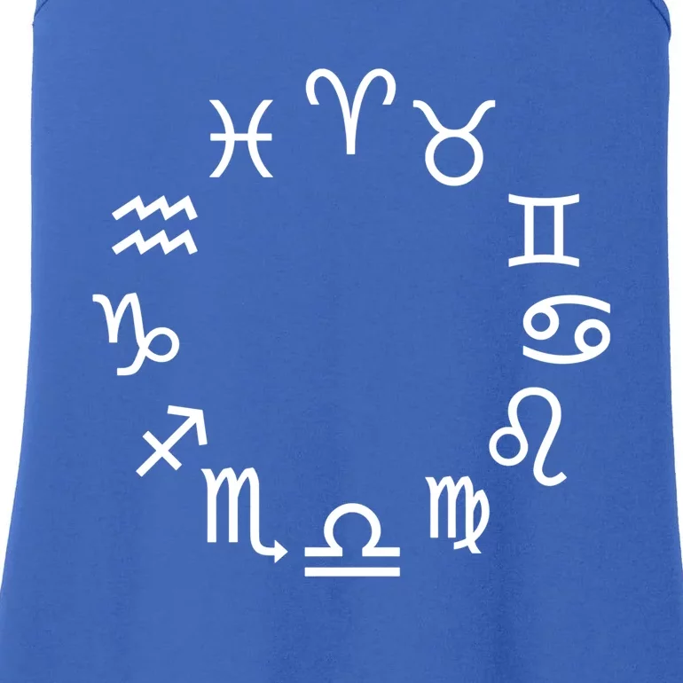 Zodiac Symbols Gift Ladies Essential Tank