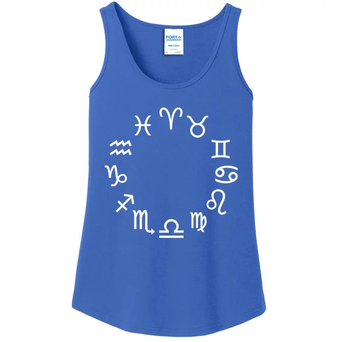 Zodiac Symbols Gift Ladies Essential Tank