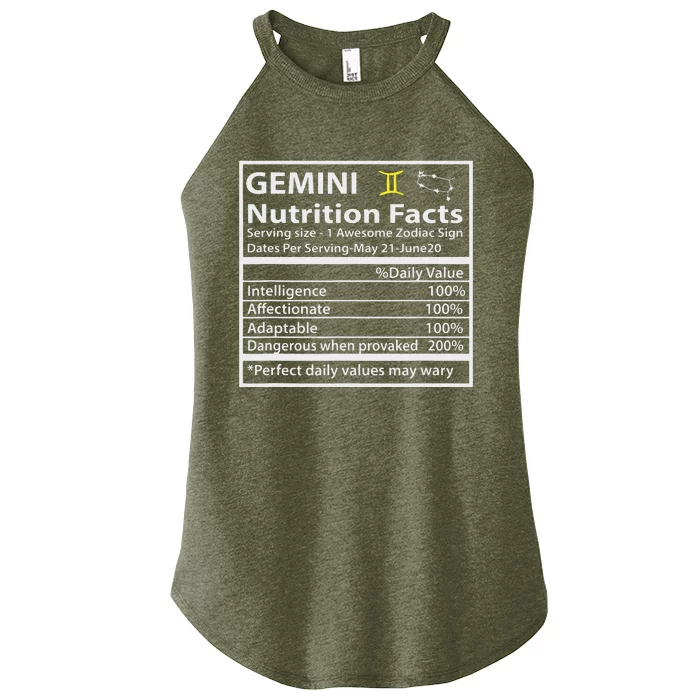 Zodiac Sign Gemini Astrologist Gift Gemini Women’s Perfect Tri Rocker Tank