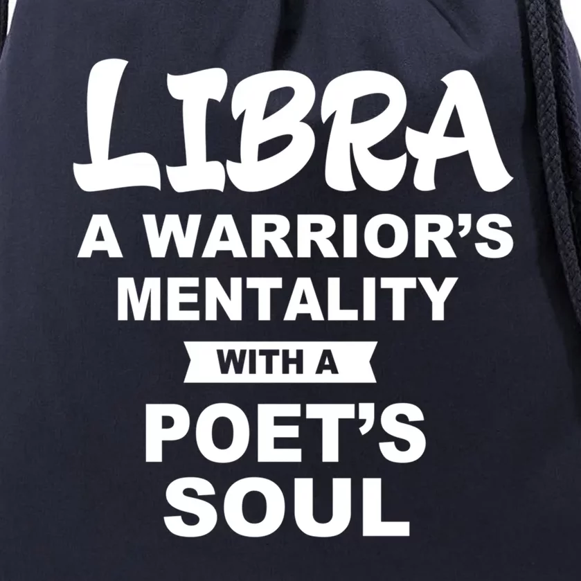 Zodiac Sign Libra Facts Cool Gift Drawstring Bag