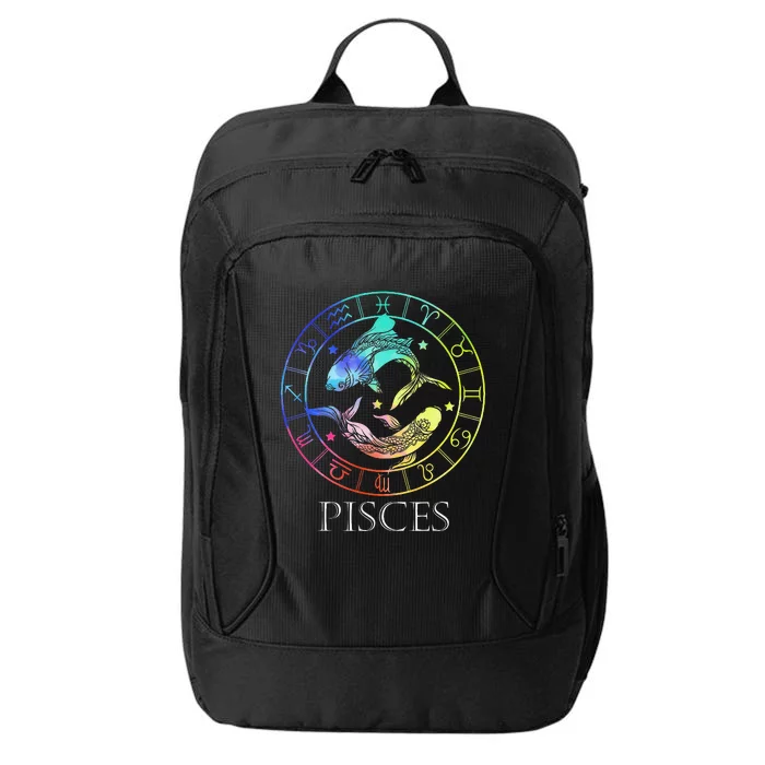 Zodiac Sign Pisces City Backpack