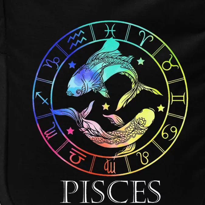 Zodiac Sign Pisces Impact Tech Backpack