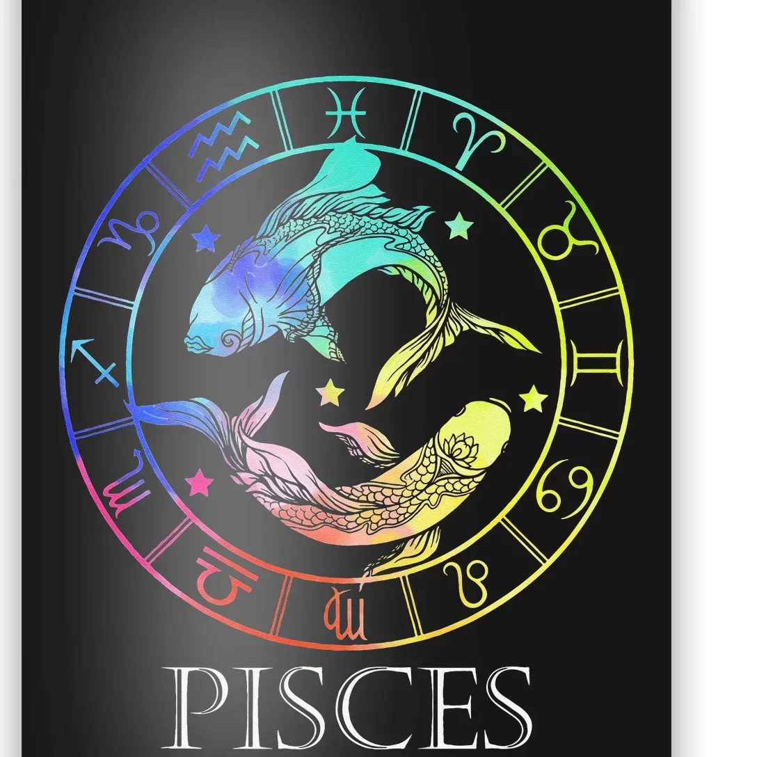 Zodiac Sign Pisces Poster