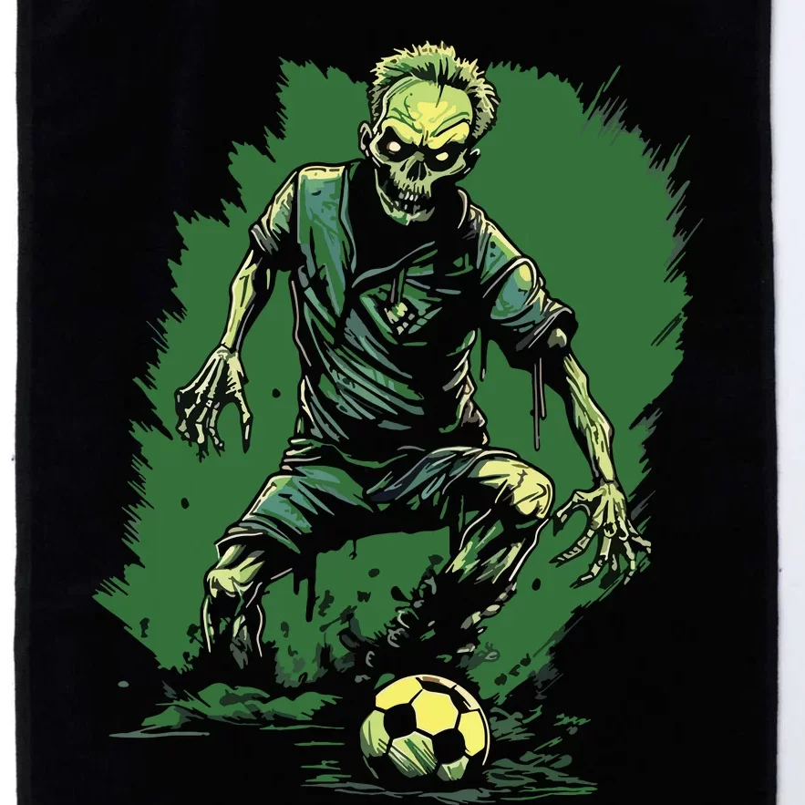 Zombie Soccer Player Halloween Costume Sport Platinum Collection Golf Towel