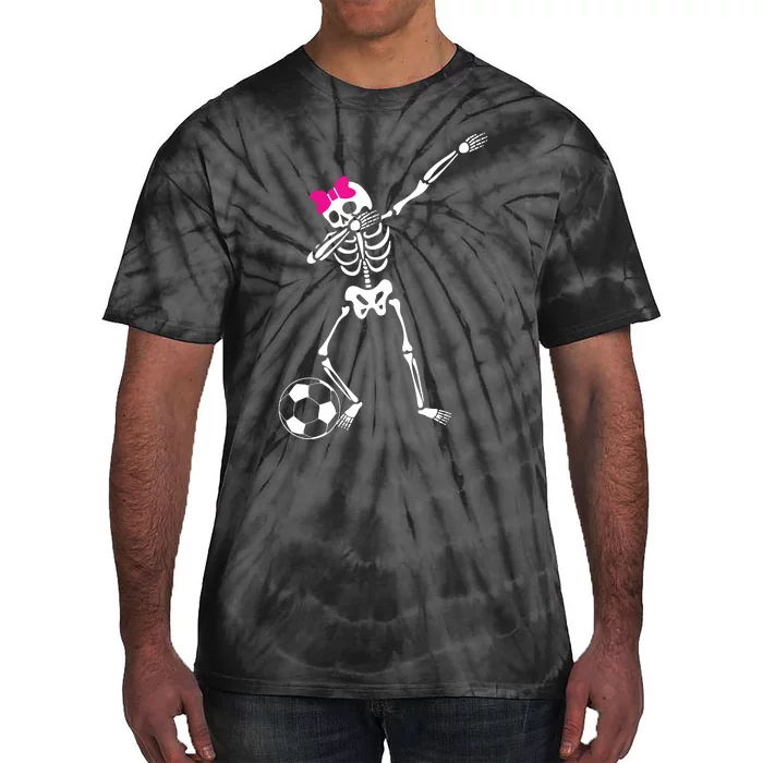 Zombie Soccer Player Halloween Gift Tie-Dye T-Shirt