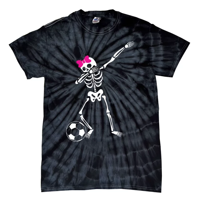 Zombie Soccer Player Halloween Gift Tie-Dye T-Shirt