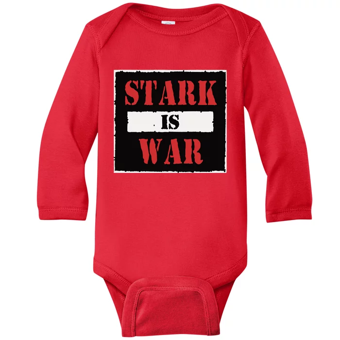 Zoey Stark Stark Is War Baby Long Sleeve Bodysuit