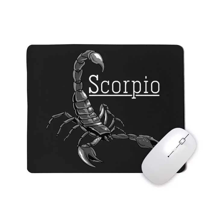 Zodiac Sign Scorpio Astrologist Gift Idea Scorpio Mousepad