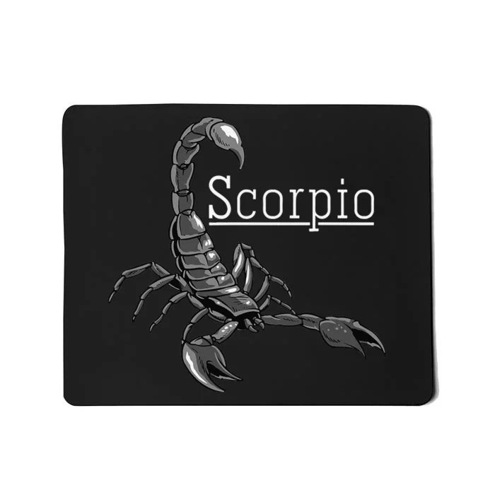 Zodiac Sign Scorpio Astrologist Gift Idea Scorpio Mousepad