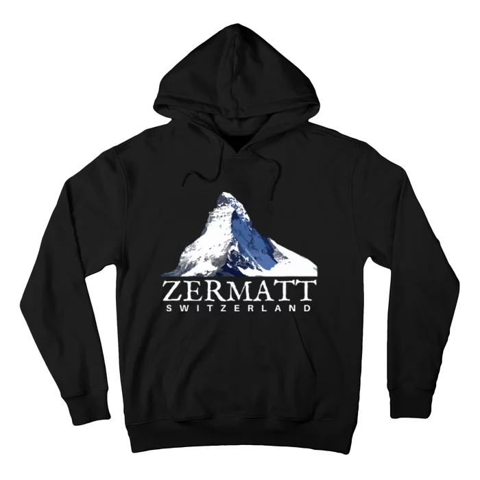 Zermatt Switzerland Swiss Alps Mountain Hoodie