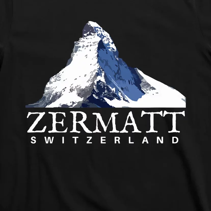 Zermatt Switzerland Swiss Alps Mountain T-Shirt