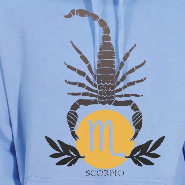 Zodiac Scorpio Scorpion Symbol Unisex Surf Hoodie