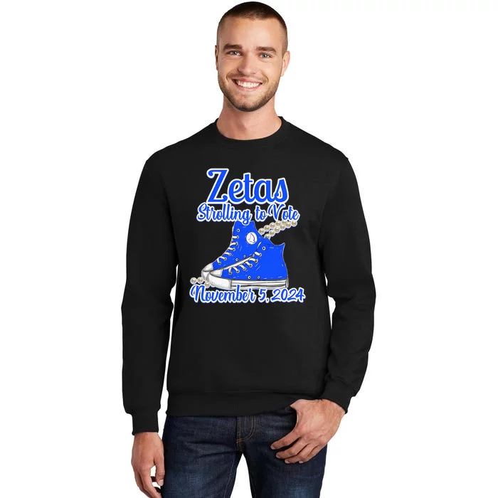 Zetas Strolling To Vote November 5 2024 Sweatshirt