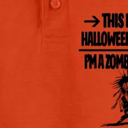 Zombie Slayer This Is My Halloween Costume Easy Idea Dry Zone Grid Performance Polo