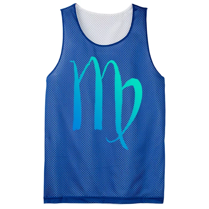 Zodiac Sign Virgo Horoscope Gift Mesh Reversible Basketball Jersey Tank