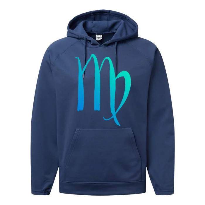 Zodiac Sign Virgo Horoscope Gift Performance Fleece Hoodie