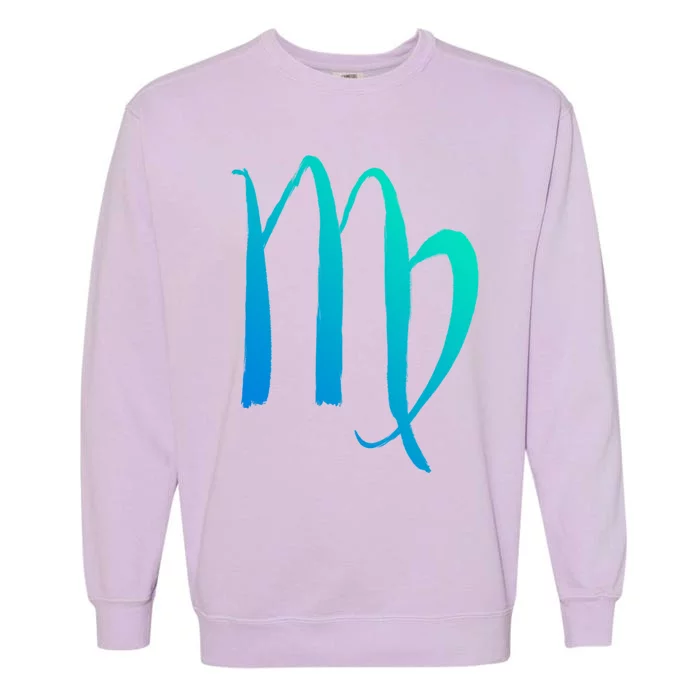 Zodiac Sign Virgo Horoscope Gift Garment-Dyed Sweatshirt