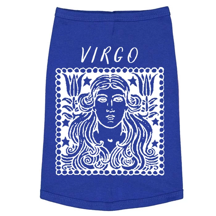 Zodiac Sign Virgo Gift Doggie Tank