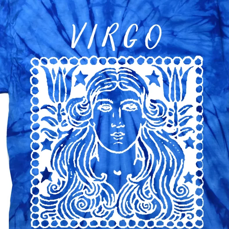 Zodiac Sign Virgo Gift Tie-Dye T-Shirt