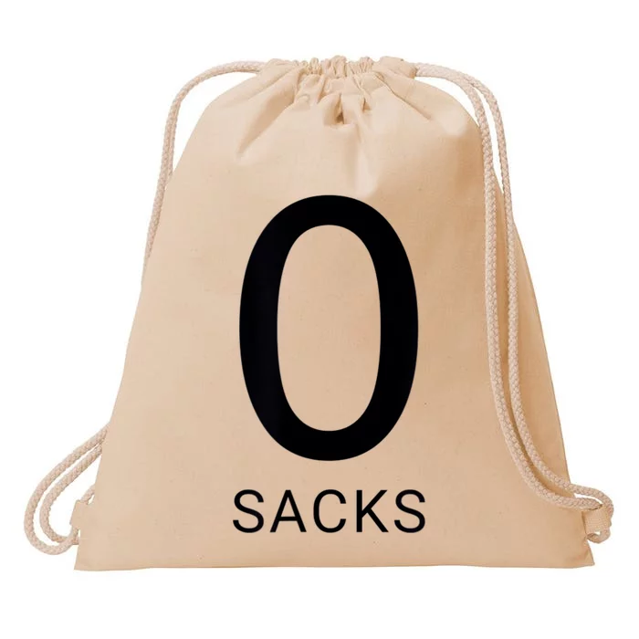 Zero Sacks Drawstring Bag