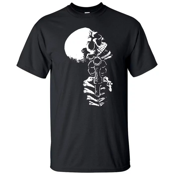 Zombie Skull Tall T-Shirt