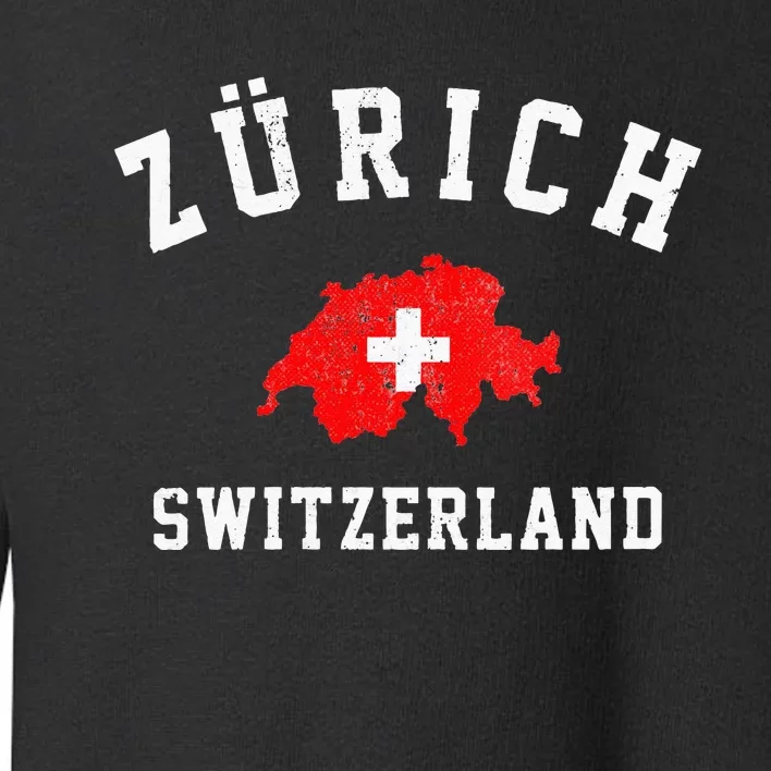 Zurich Switzerland Toddler Sweatshirt