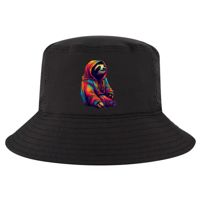 Zen Sloth Cool Comfort Performance Bucket Hat