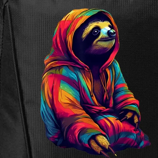 Zen Sloth City Backpack