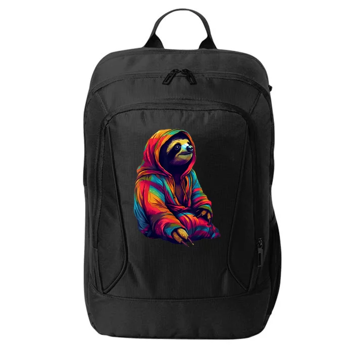 Zen Sloth City Backpack