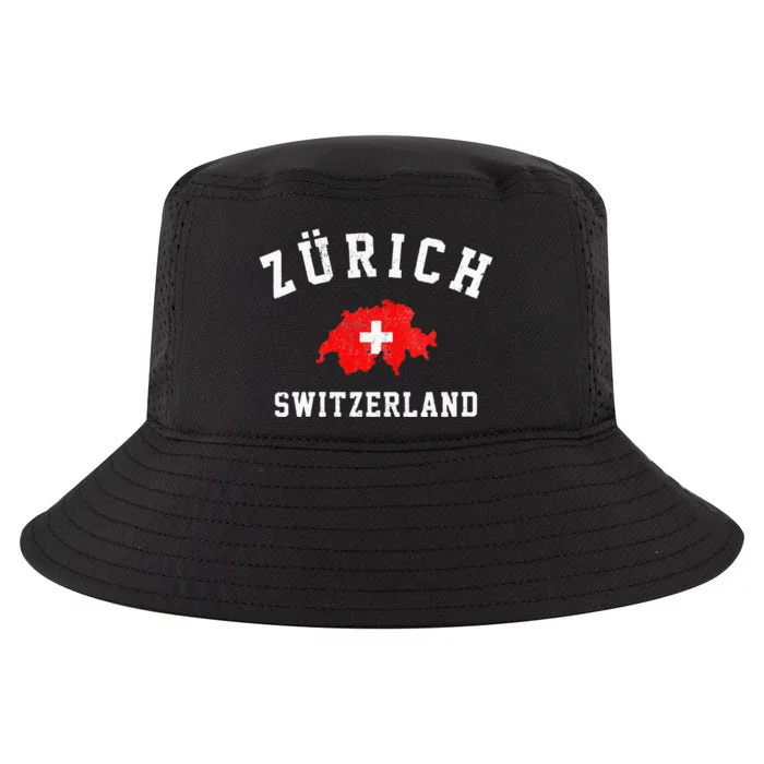 zurich switzerland Cool Comfort Performance Bucket Hat