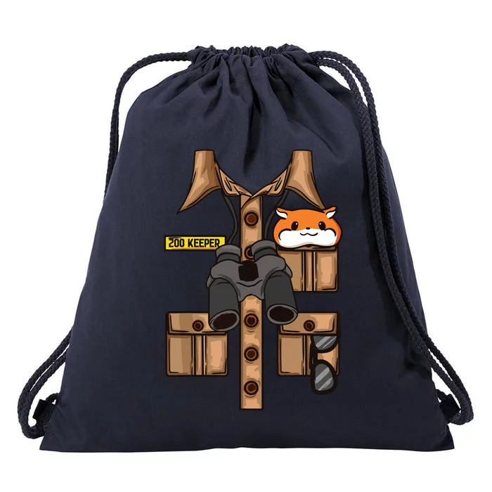 Zookeeper Safari Drawstring Bag