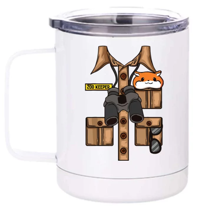 Zookeeper Safari Front & Back 12oz Stainless Steel Tumbler Cup