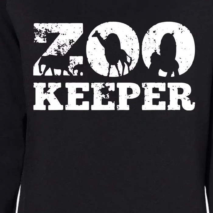 Zookeeper Safari Womens California Wash Sweatshirt